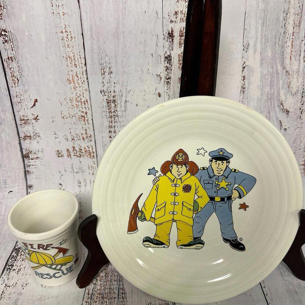 Retired Fiesta ware Hometown Heroes set